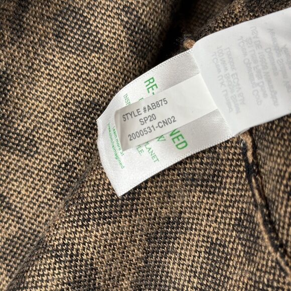 J. Crew Sophie Open Front Sweater Blazer Leopard XXS NWT - Picture 8 of 10